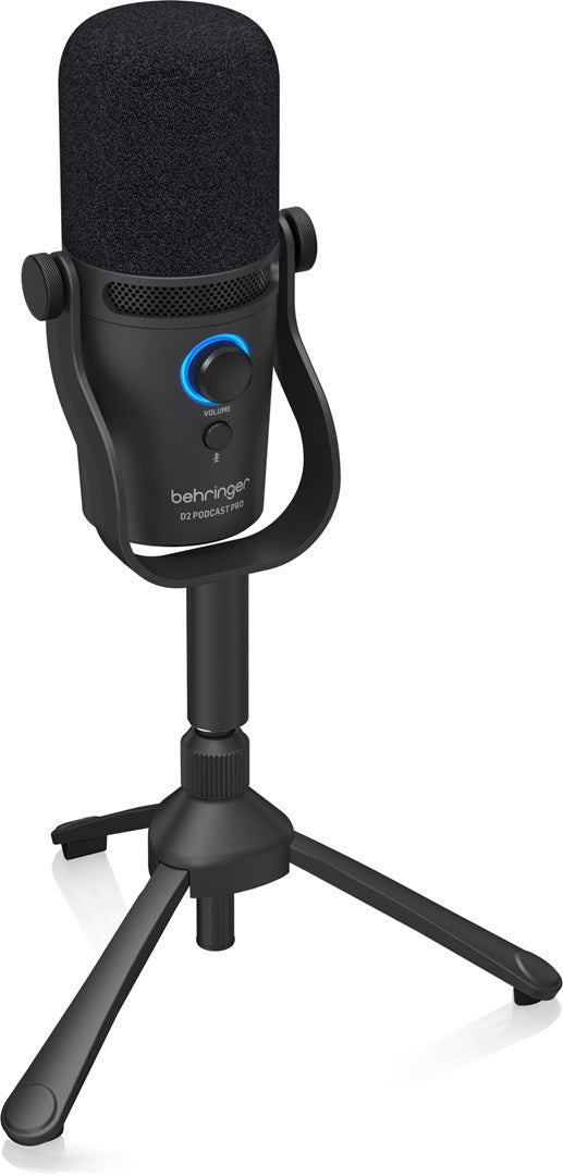 Behringer D2 Black Podcast Microphone