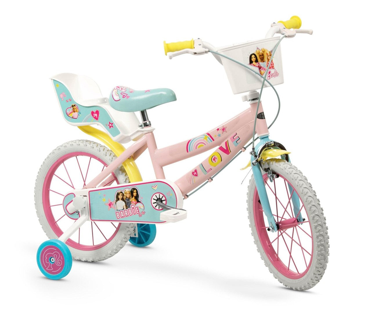 TOIMSA Children's Bike 16" Barbie Pink 1465