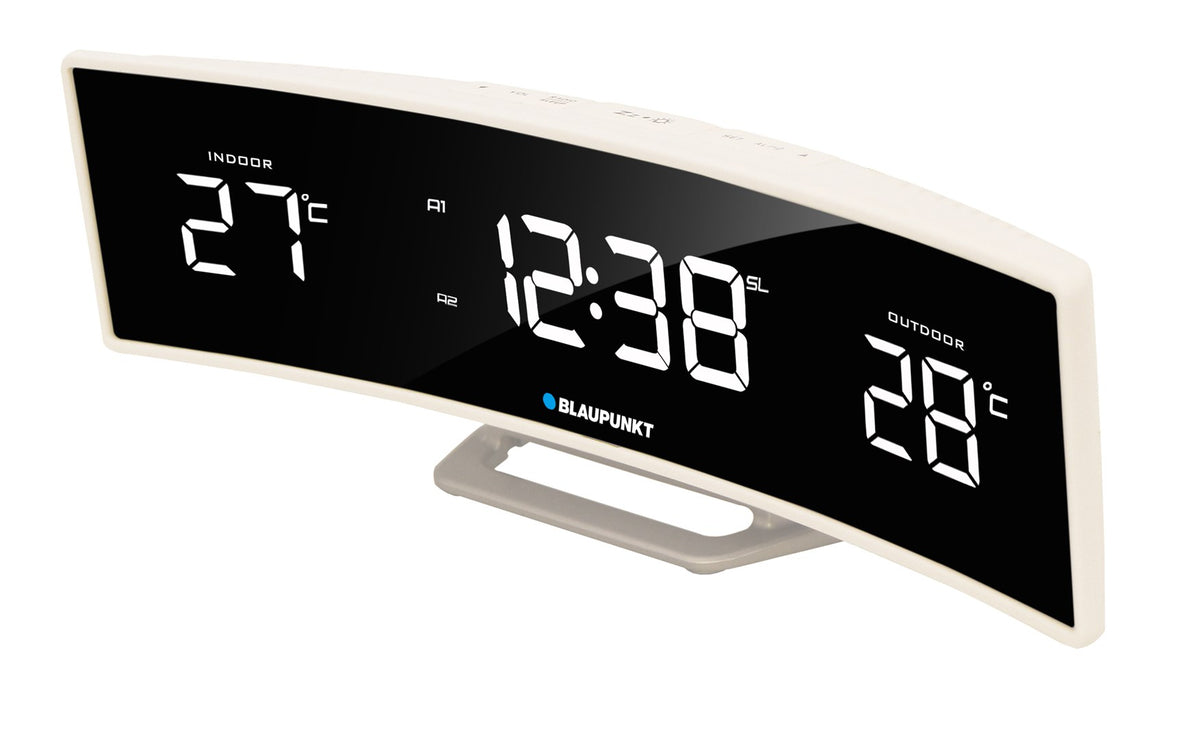 Blaupunkt CR12WH Digital Alarm Clock Black, White CR12WH