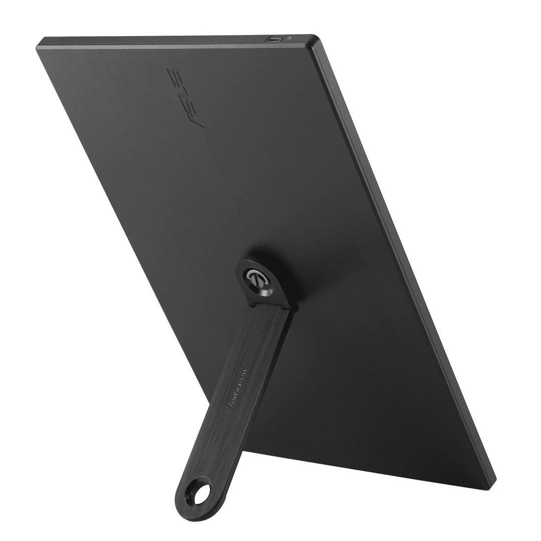 ASUS ZenScreen MB166CR Portable USB Monitor - 16 inch, Full HD, IPS, USB Type-C, Flicker-Free, Blue Light Filter, Anti-Glare, 360° Kickstand (90LM07D3-B03170)