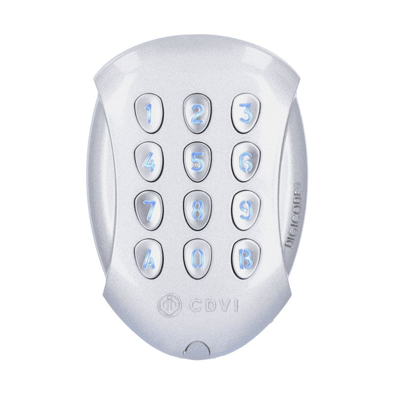 CDVI GALEOBT Access Control Reader Silver, Bluetooth & Keypad