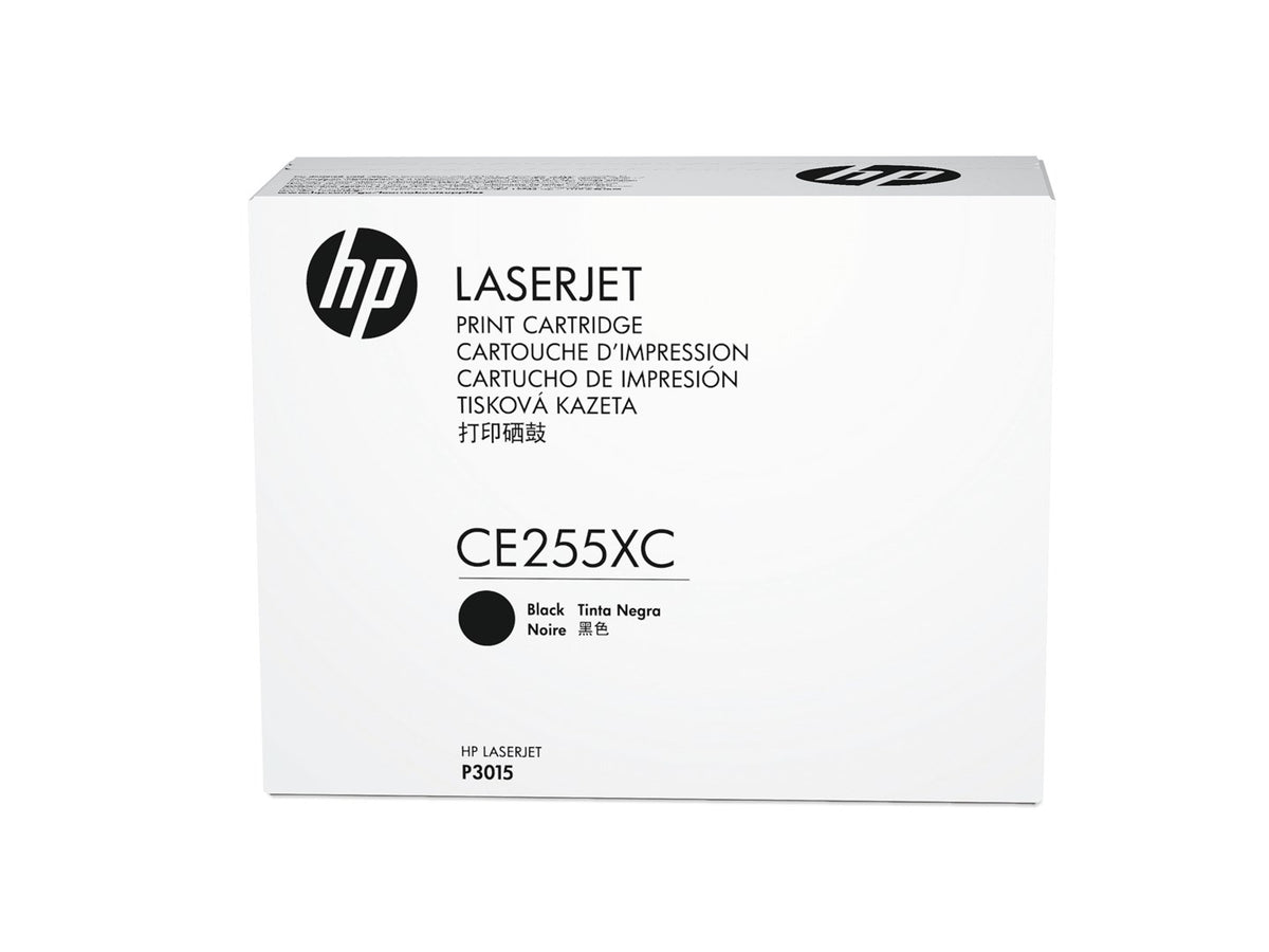 Hewlett-Packard Toner Cartridge Black CE255XC High Yield, 12500 Pages Yield