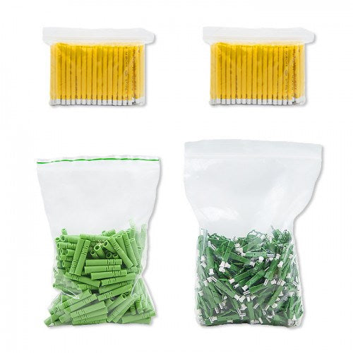 Qoltec 54443 Fiber Optic Connector FC/APC 2.0 mm Assembly Kit 200pcs