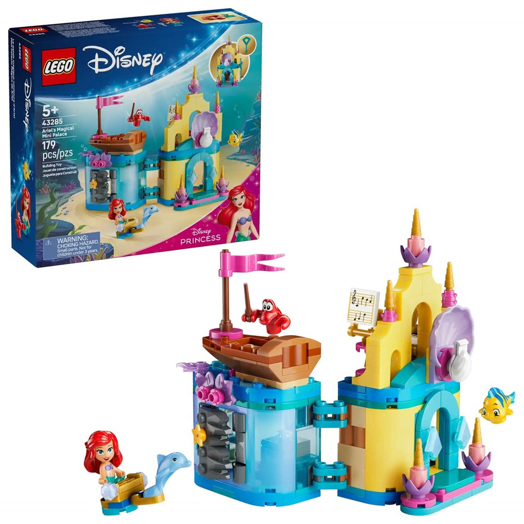 LEGO DISNEY 43285 Ariel's Magical Mini Palace Set