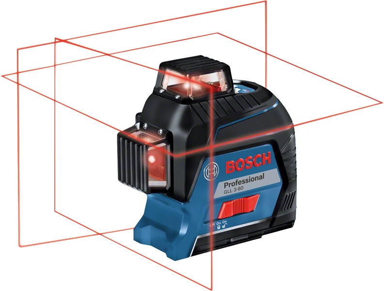 BOSCH GLL 3-80 Laser Level with Case