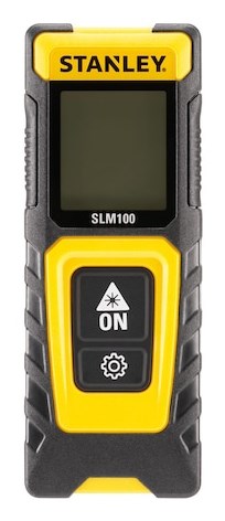 Stanley STHT77100-0 Laser Distance Meter 30 m Range Black and Yellow