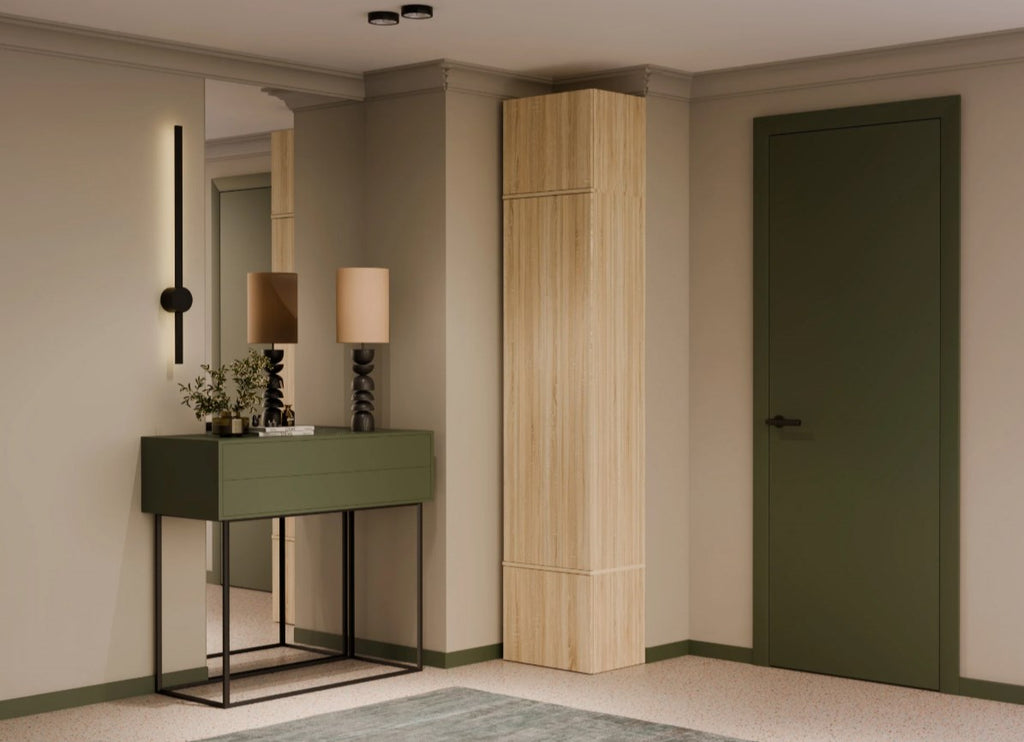 HAGA 1SZ Wardrobe – Sonoma Oak