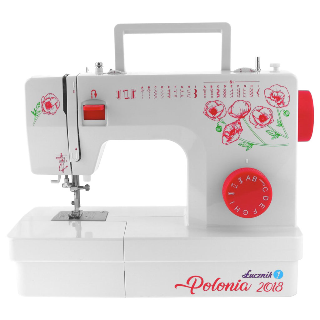 Łucznik Polonia 2018 Mechanical Sewing Machine with 22 Programs and Automatic Needle Threader