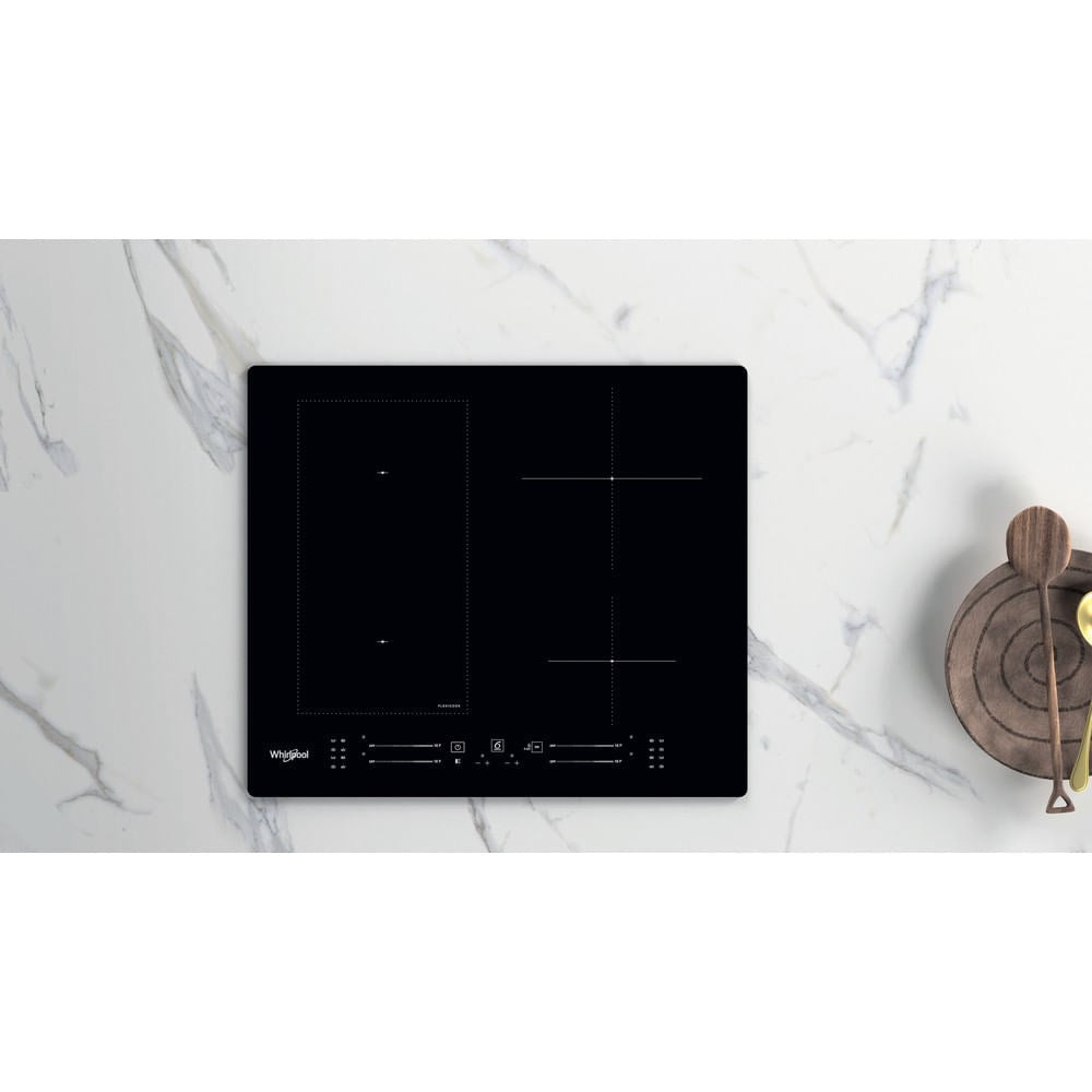 Whirlpool WL S7960 NE Black Built-in Induction Hob 4 Zones