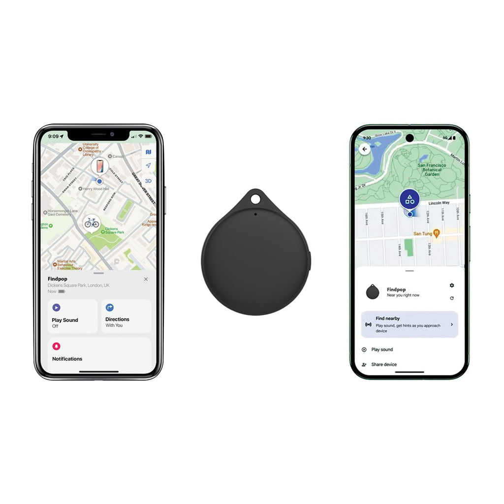 XD Connects Findpop Dual Tracker – Apple & Android Find (IPX5) P301.1701