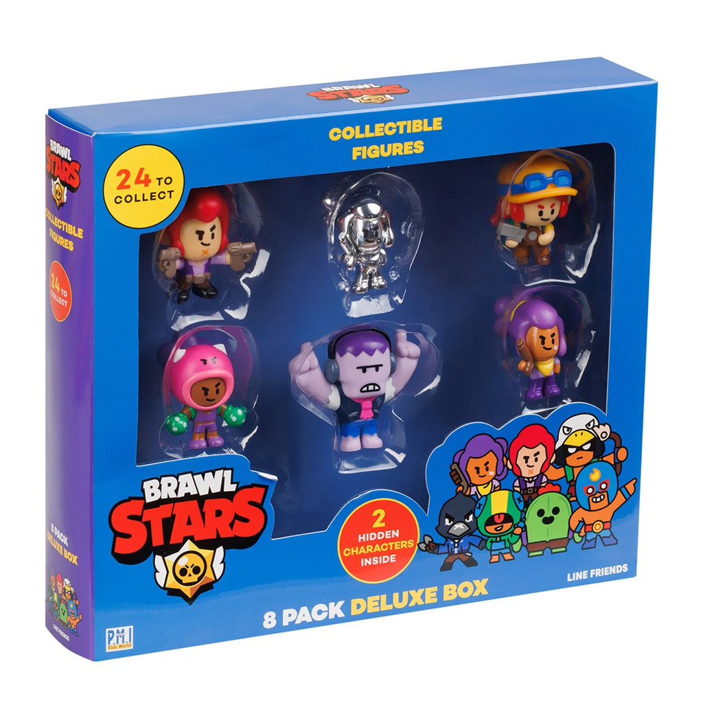 BRAWL STARS S1 Figures - 8 Pack Deluxe Box Ver. C