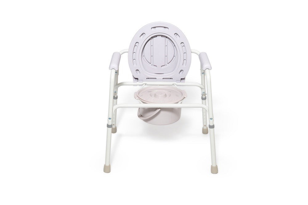 REHA FUND Toilet Chair RF-805 Grey Adjustable Height For Seniors