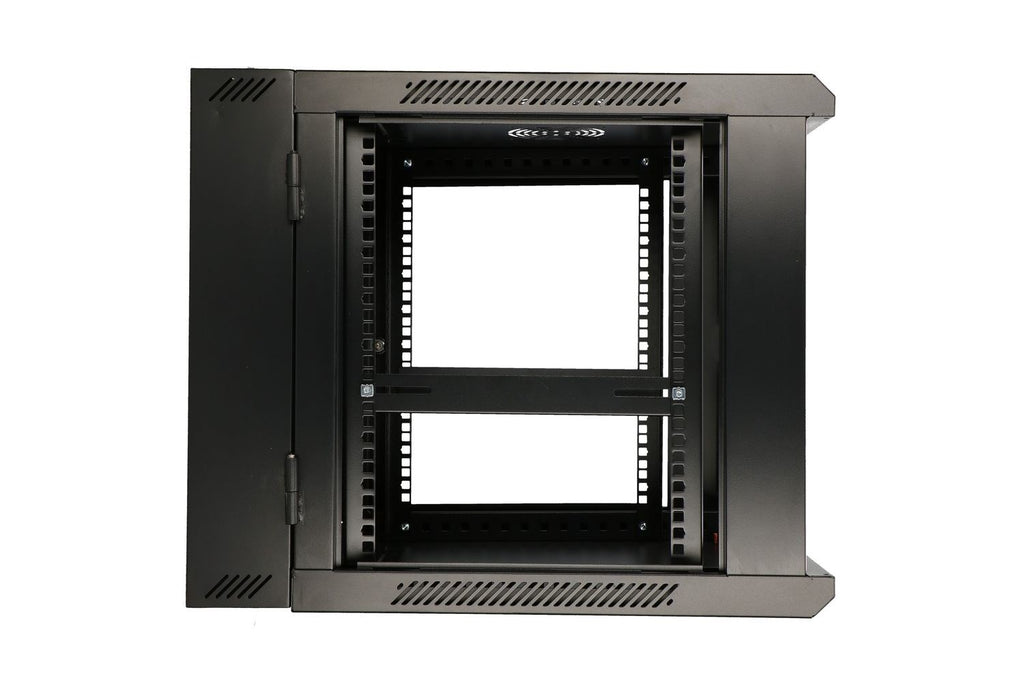 Extralink Rack Cabinet 9U 600x600 AZH Black Wall-Mounted