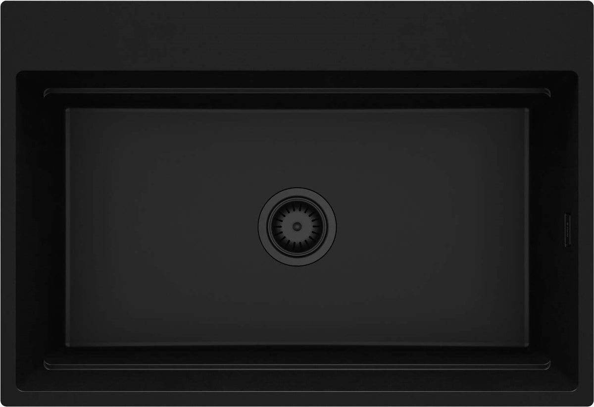 Magnetic granite sink 1-bowl