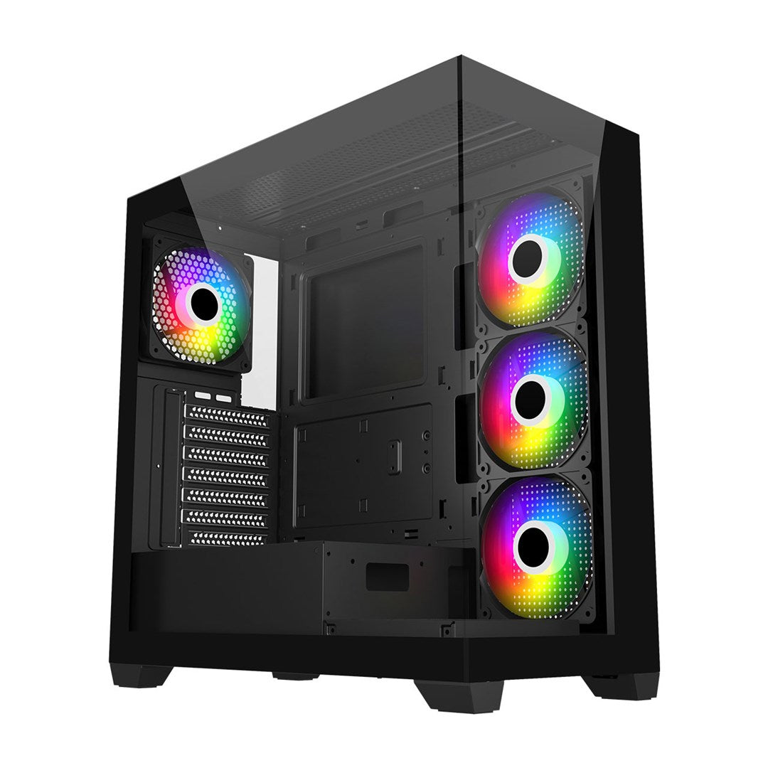 Fortron M340-BA Midi Tower Case Micro ATX, Mini-ITX, ATX 537554