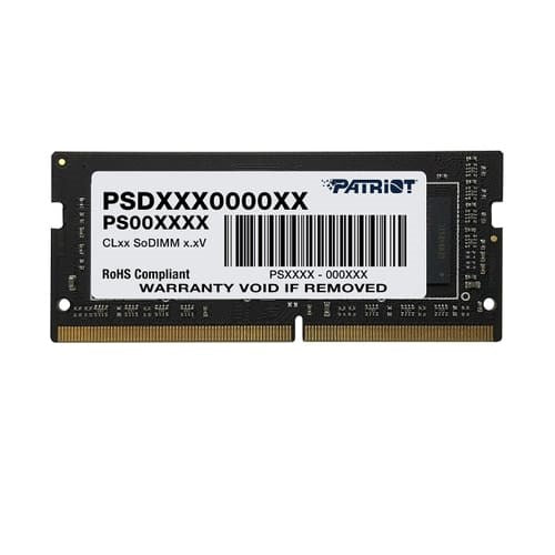 Patriot SO-DIMM Memory 8 GB DDR4 3200 MHz 3200MH Mx8