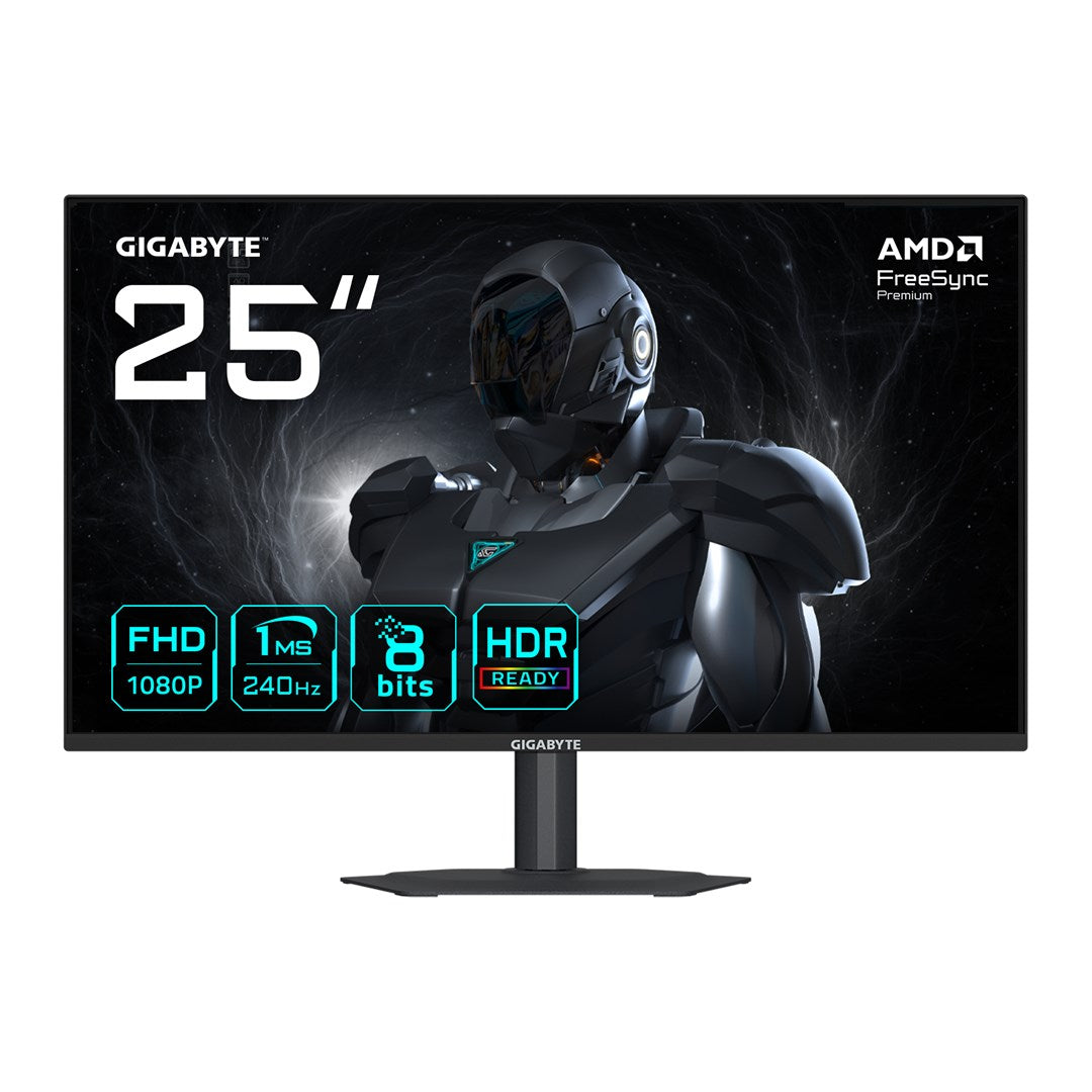 GIGABYTE G25F2A Monitor 24.5" FHD 240Hz 1ms FreeSync Premium HDR