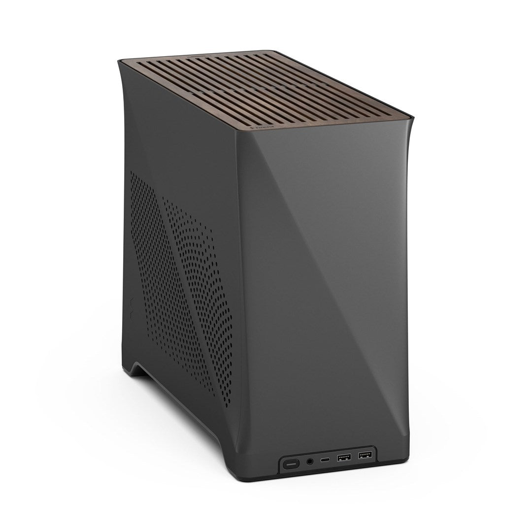 Fractal Design ERA 2 - ITX Case - No Power Supply - Charcoal Grey - USB/Audio (FD-C-ERA2N-02)