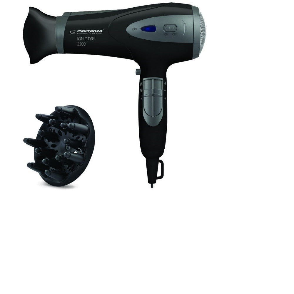 Esperanza Hair Dryer 2200W Black EBH005K