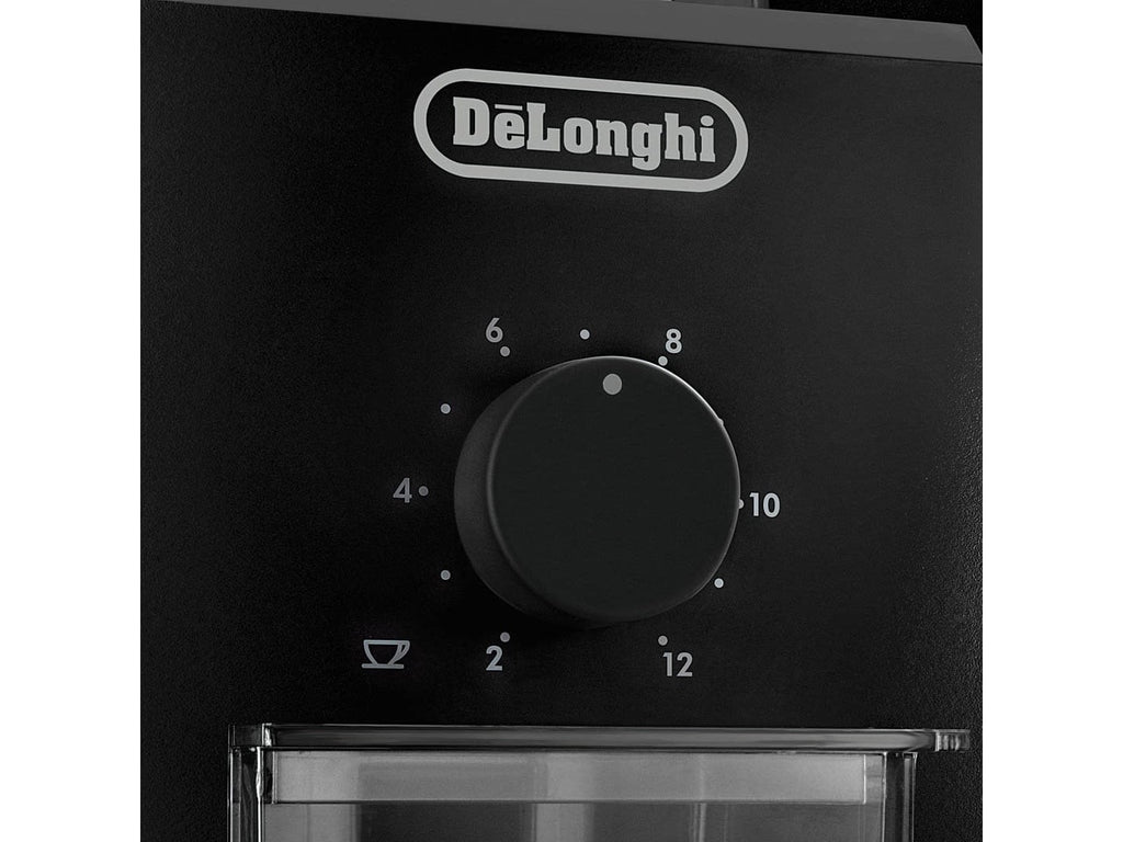 DELONGHI KG79 Electric Coffee Grinder - 120 g Capacity - 17 Grind Settings - Black