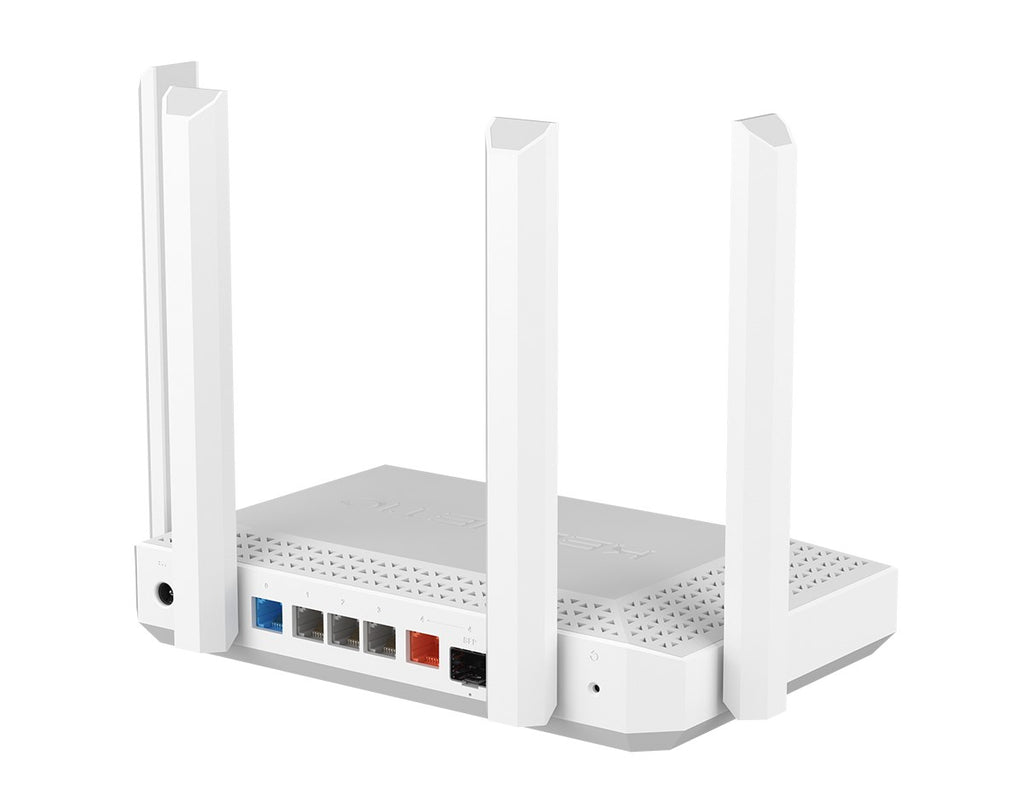 Keenetic Hero AX3000 Mesh Wi-Fi 6 Multi-Gigabit Router with 4-Port Gigabit and 1-Port 2.5 G Smart Switch