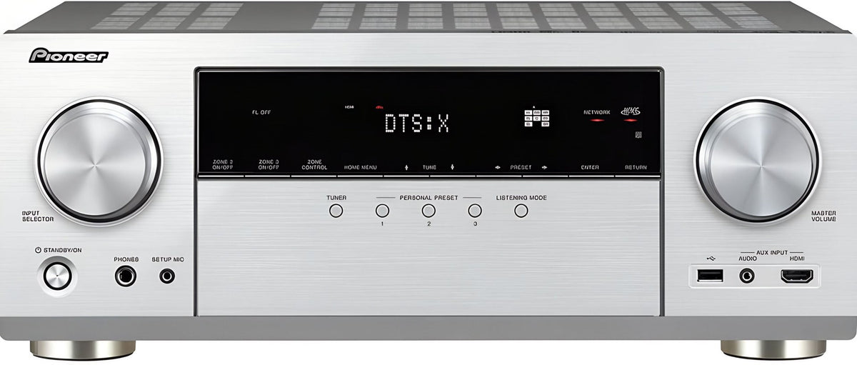 Pioneer VSX-LX305 silver home cinema receiver