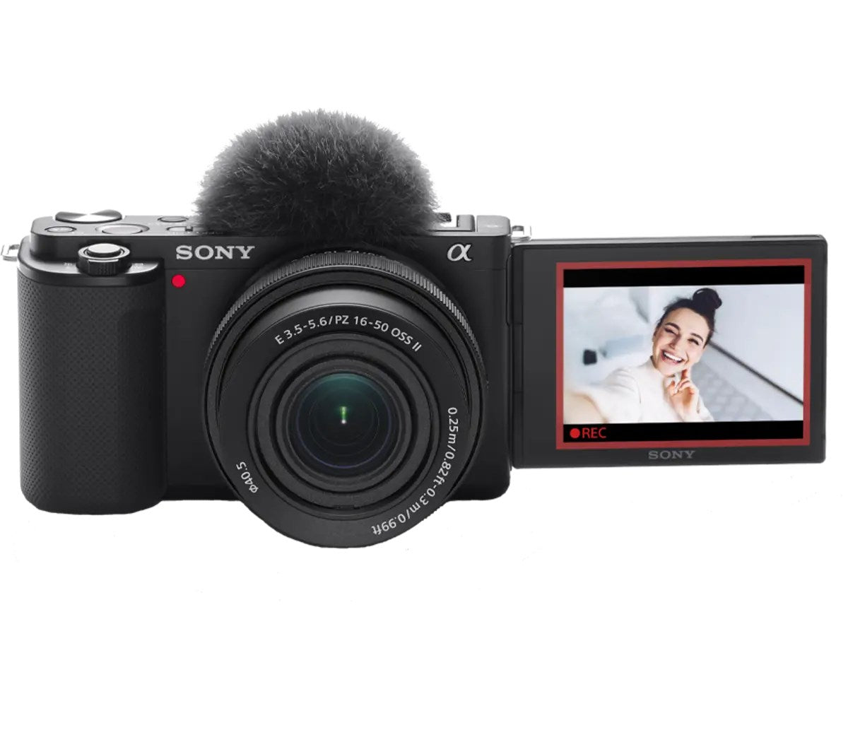 Sony ZV-E10 + E PZ 16-50mm F3.5-5.6 OSS II MILC 24.2 MP CMOS 6000 x 4000 pixels Black