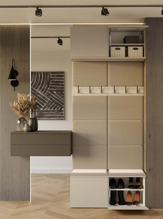 TOP E SHOP HAGA II 2W Cashmere Wardrobe 1650x780x440 mm