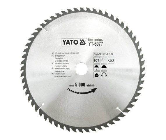 YATO Circular Saw Blade 30 cm | YT-6077