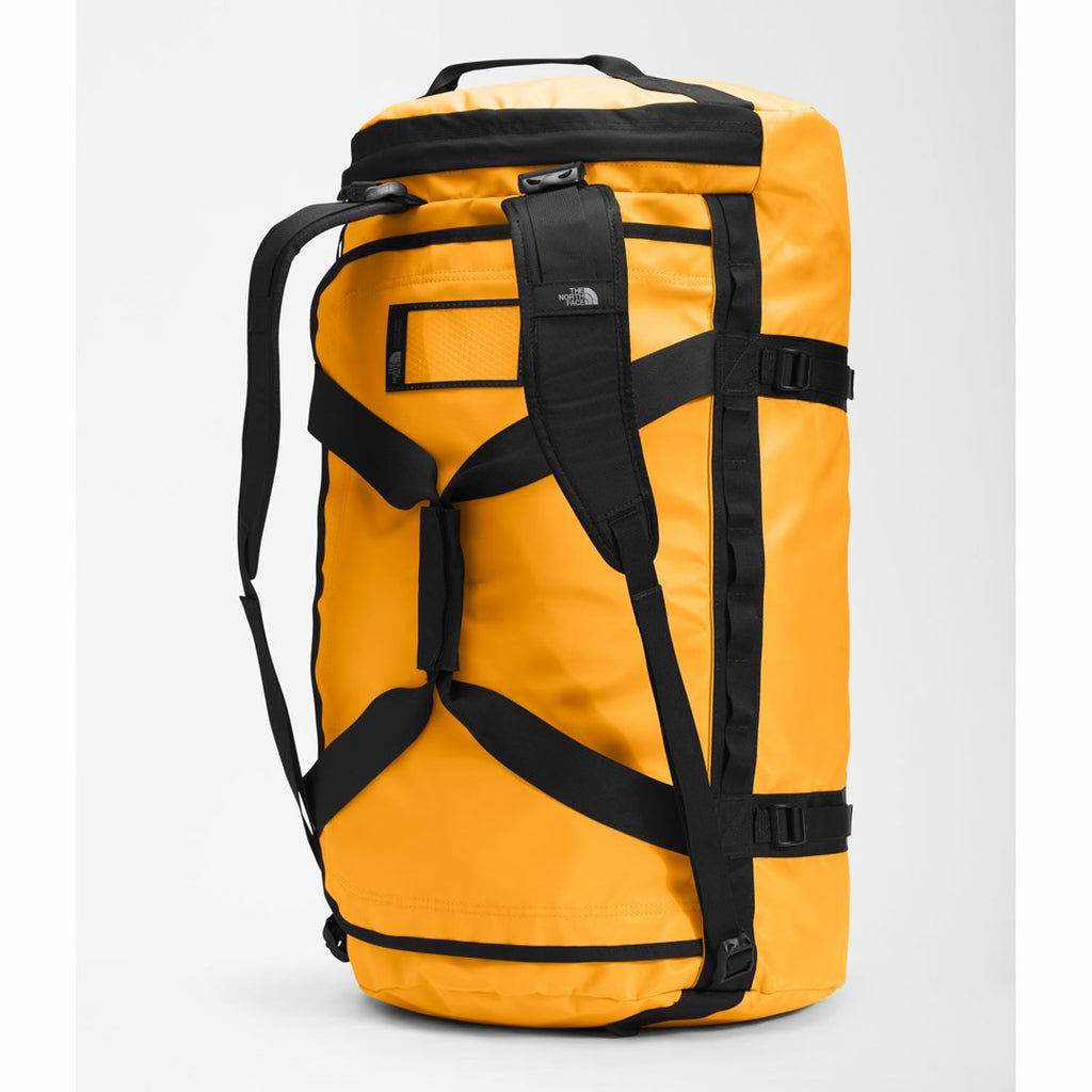 The North Face Base Camp Duffel L duffel bag 95 L Polyester Black  Yellow