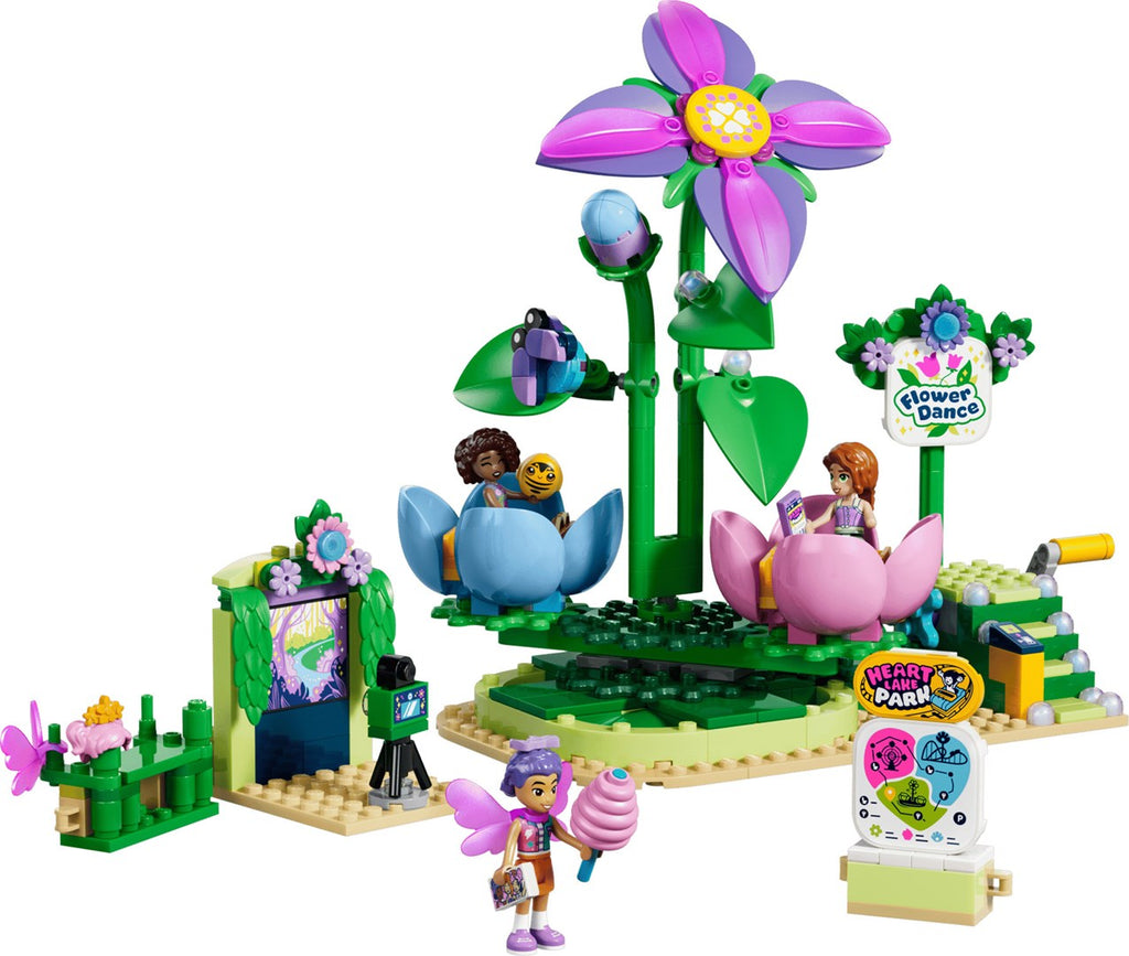 LEGO FRIENDS Spinning Flower and Fairy Teacup Ride, 321 Pieces, Ages 7+, Model 42702