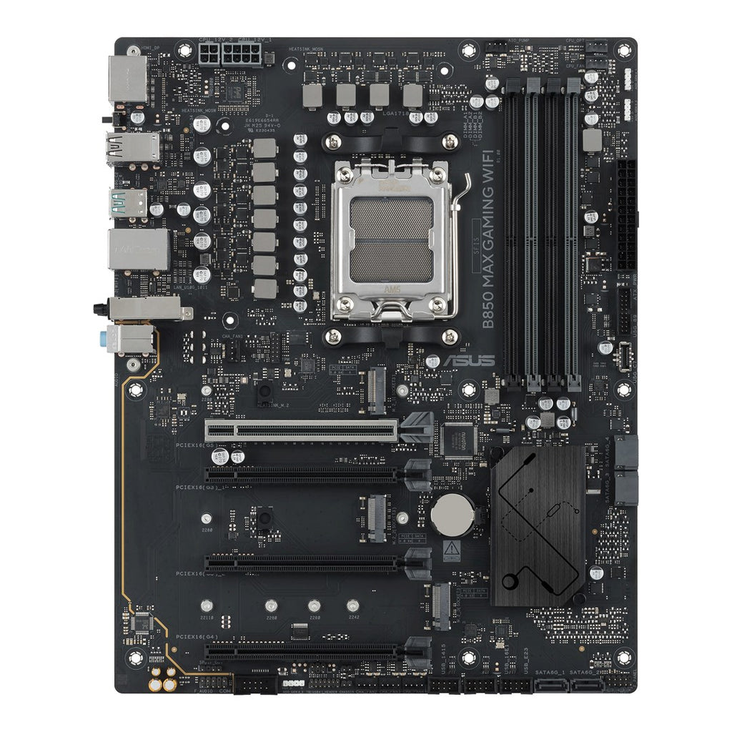 ASUS B850 MAX GAMING WIFI AMD B850 Socket AM5 ATX Motherboard