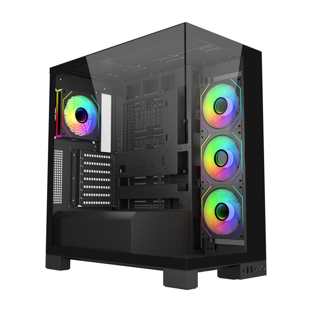 Fortron FSP M540-BA Case Midi Tower mITX, mATX, ATX (BTF) Black | POC0000274