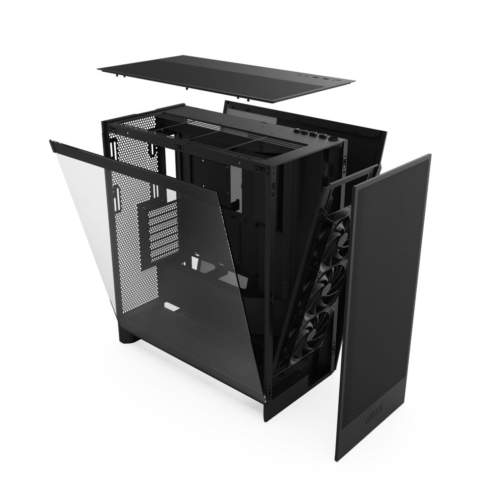 NZXT H7 Flow Midi Tower Case Black