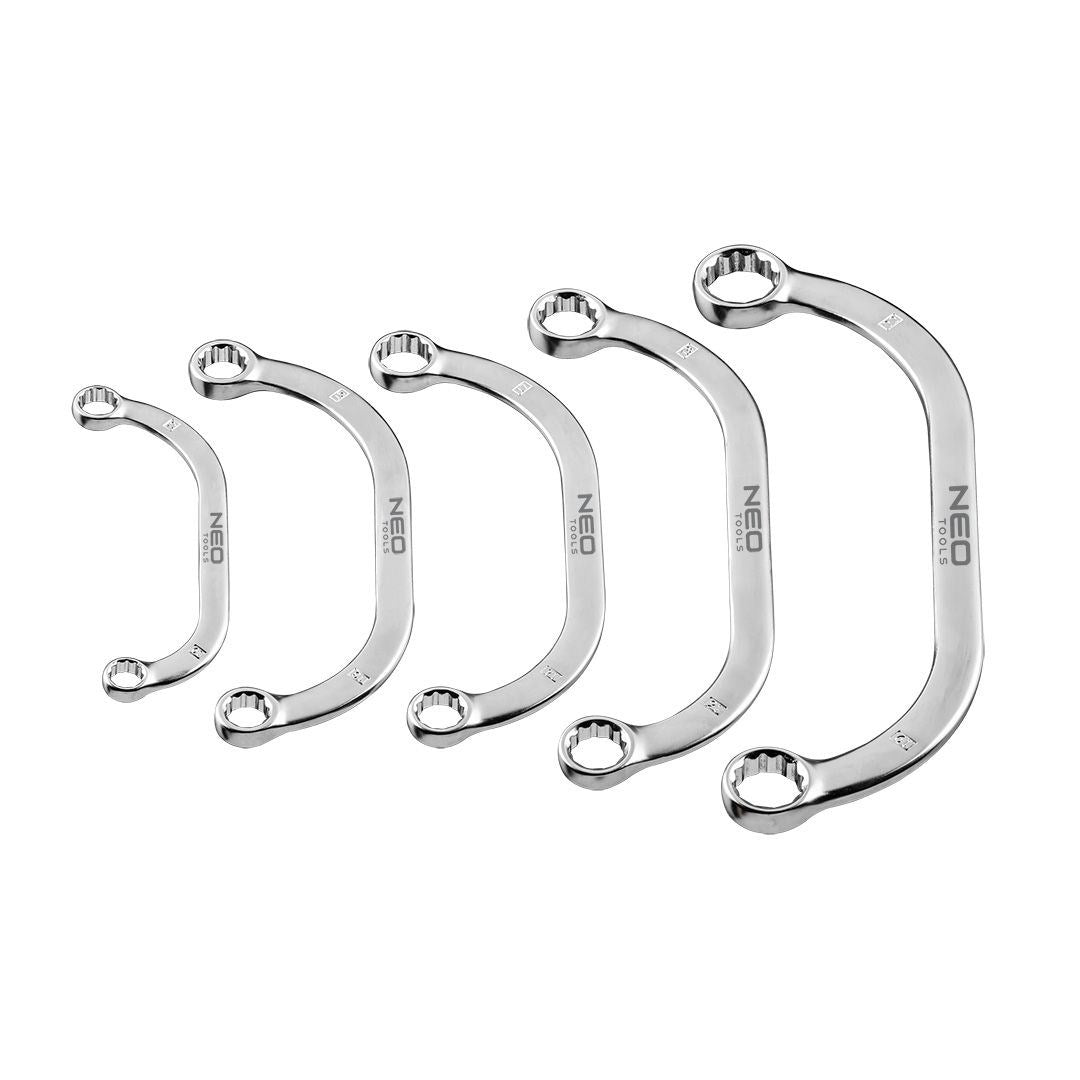 NEO Tools 09-176 Ring Wrench Set 5 Pieces