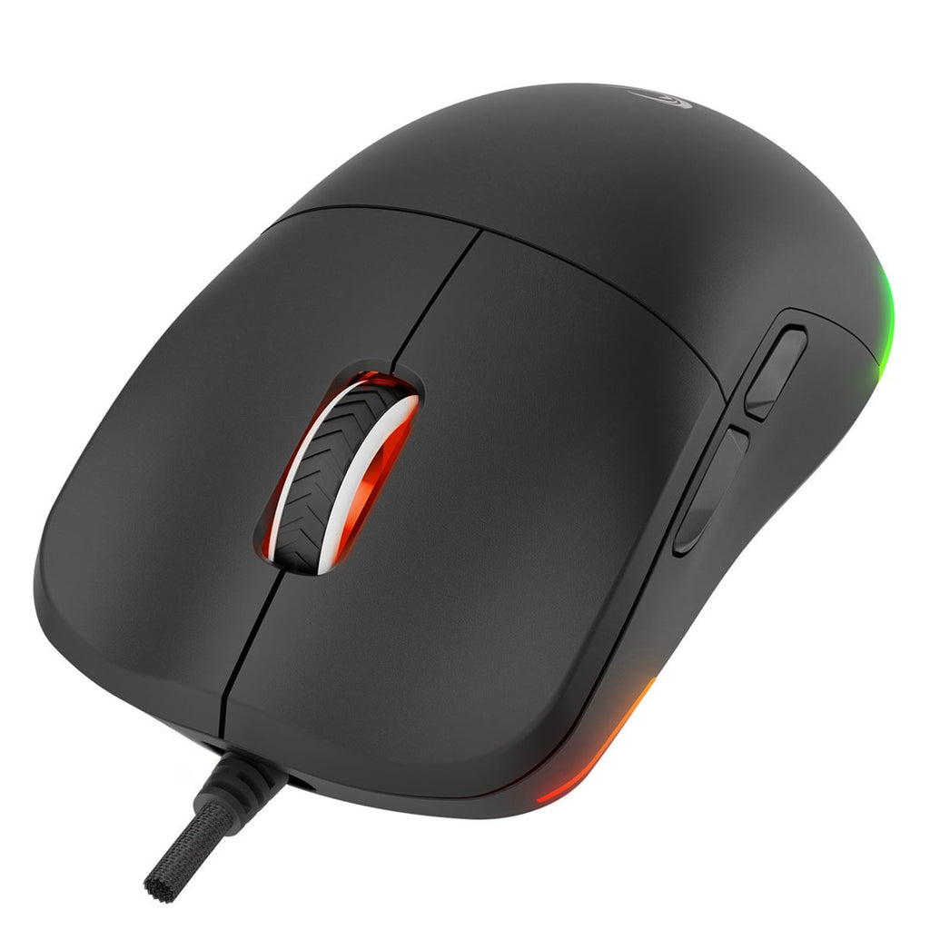 RAMPAGE WIRED GAMING MOUSE 12800DPI BLINK BLACK