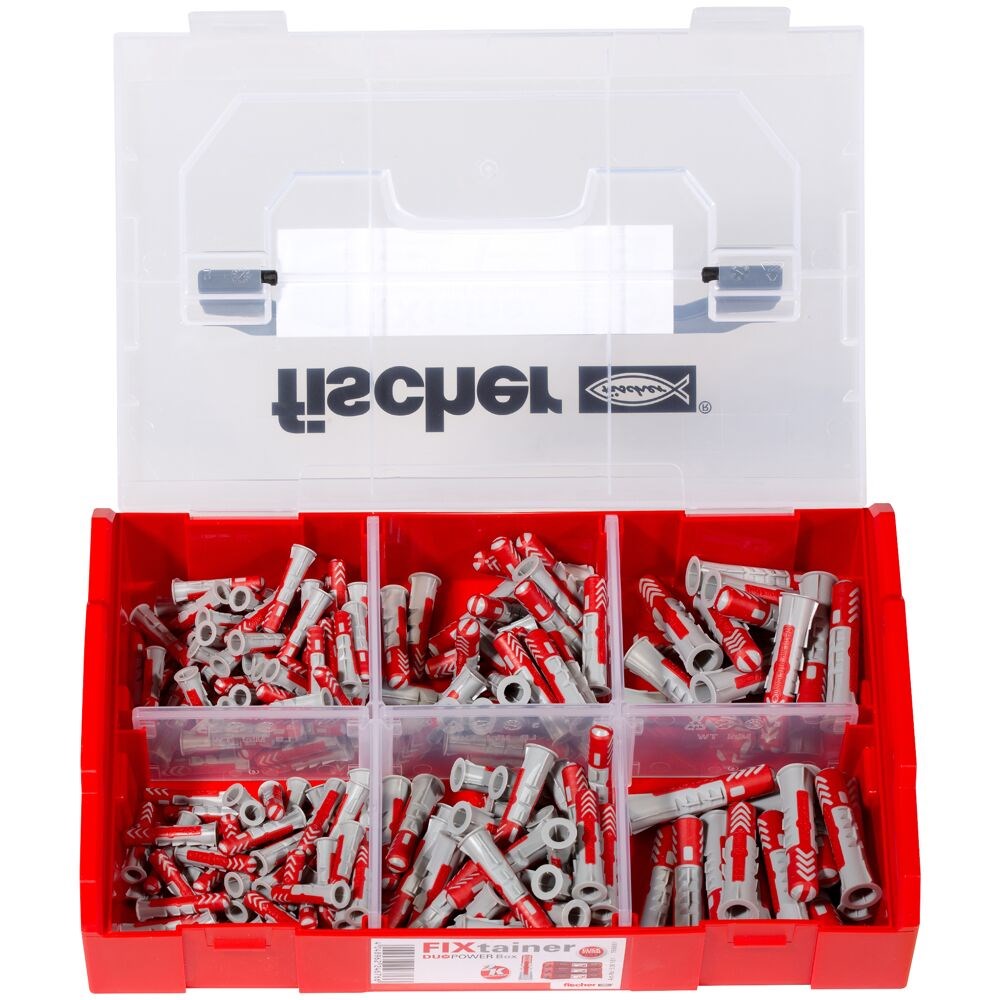 fischer Screw Anchor 210 pcs Wall Plug System 536161