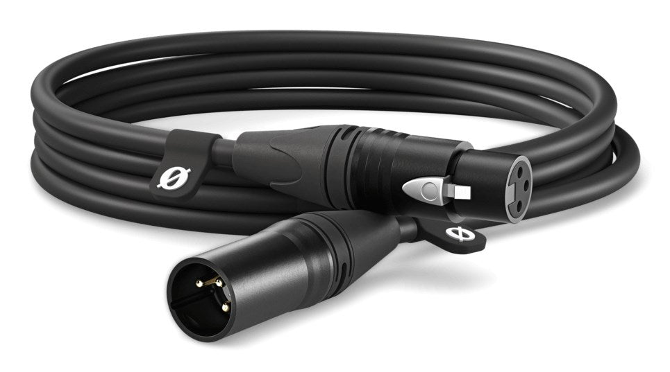 RODE XLR3M Audio Cable - 3 m - XLR - Black