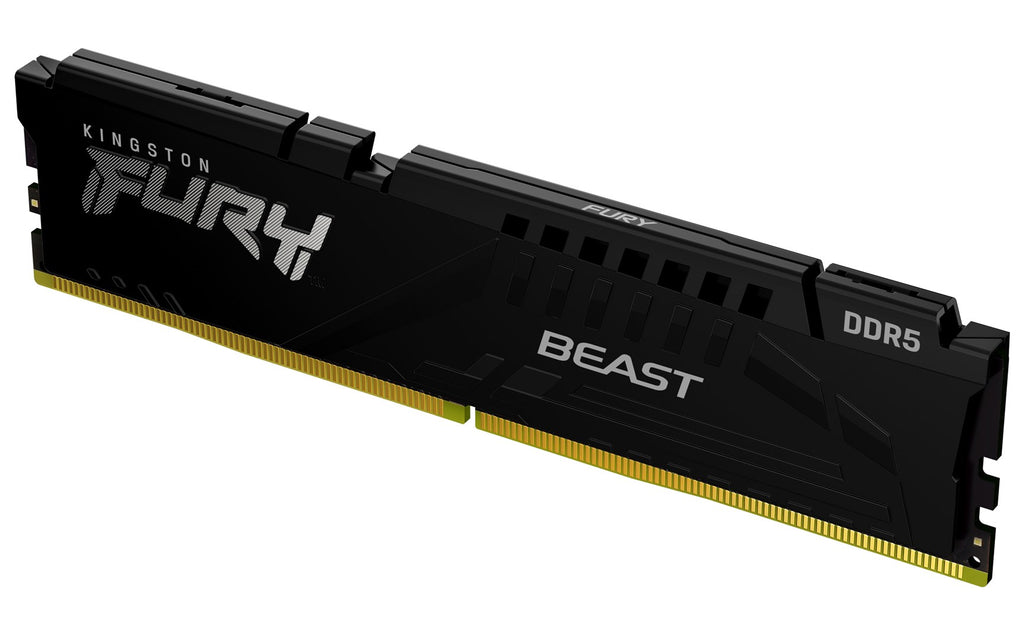 Kingston FURY Beast - DDR5 - Modul - 32 GB - DIMM 288-PIN - 5200 MHz / PC5-41600 - CL40 - 1.25 V - ungepuffert - on-die ECC (KF552C40BB-32)