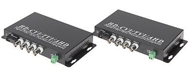 Video Converter OVH-4D/SC 4x VIDEO + RS-485 Set