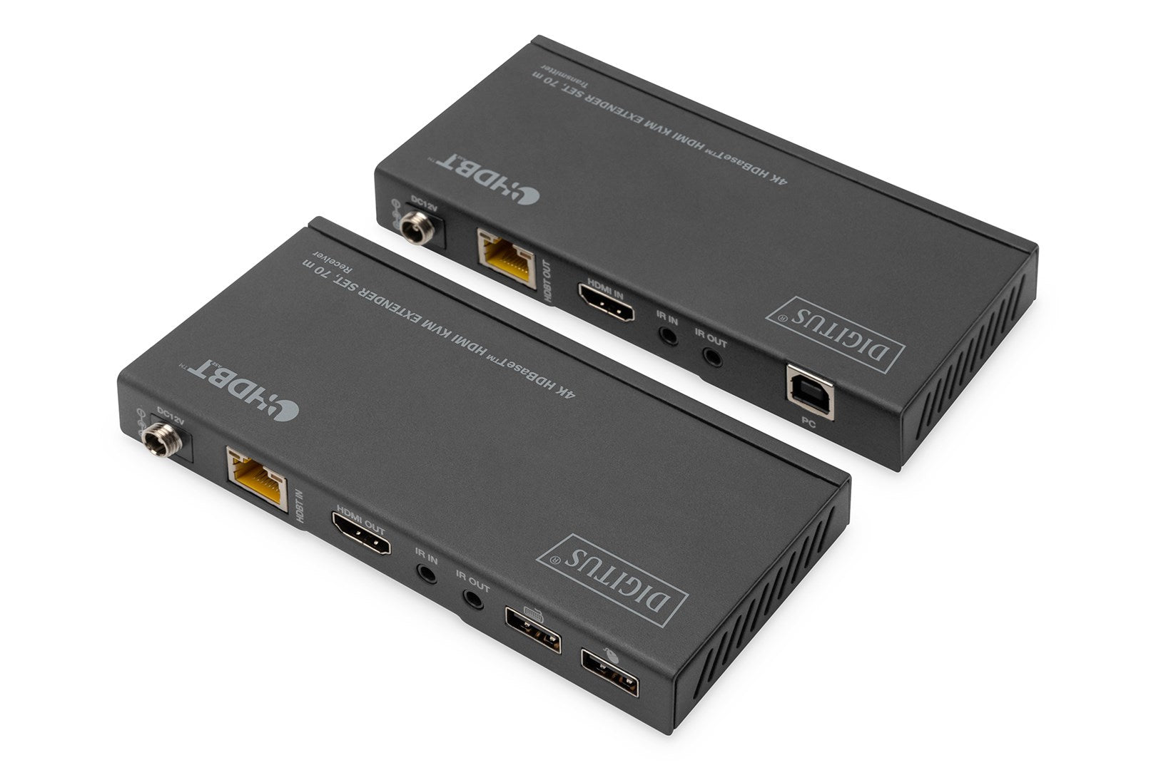 Digitus 4K HDBaseT™ HDMI KVM Extender Set  70 m