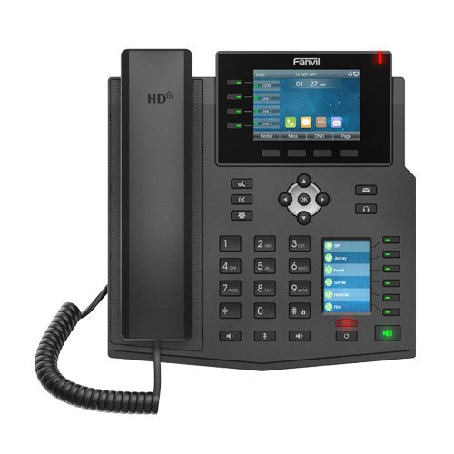 Fanvil IP Phone X5U Black V2 (X5U V2)