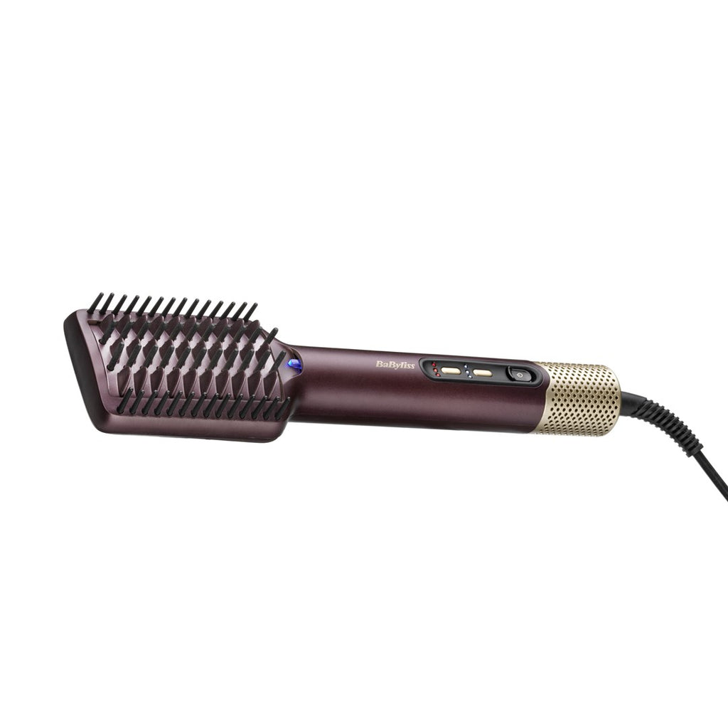 BaByliss Air Power Smooth AS6400E Hair Straightening Brush for Women – Smooth and Shiny Hair