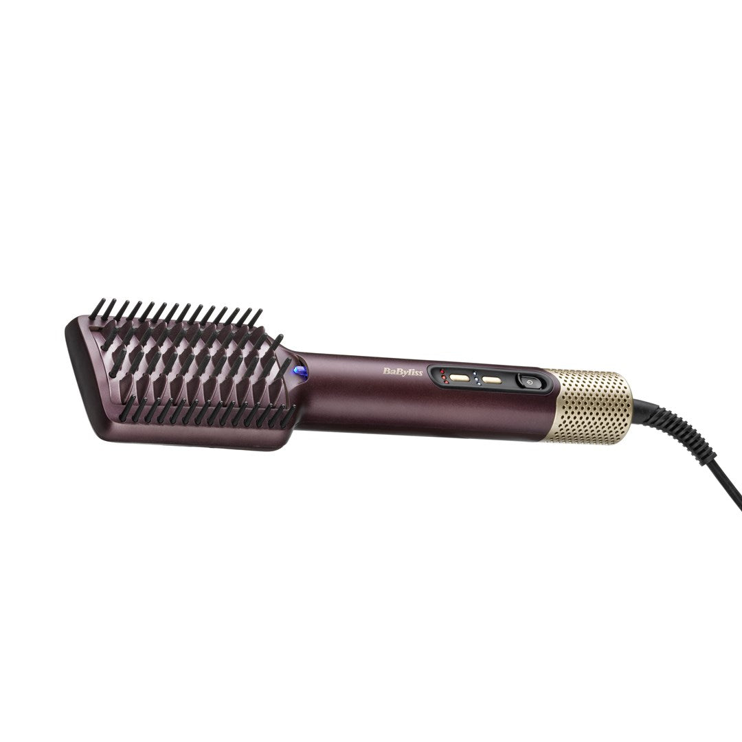 BaByliss Air Power Smooth AS6400E Hair Straightening Brush for Women – Smooth and Shiny Hair