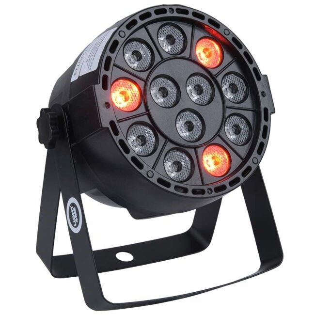 Light4Me LED Floodlight P12 LED PAR RGBW, 604 g, 137 mm x 135 mm x 189 mm