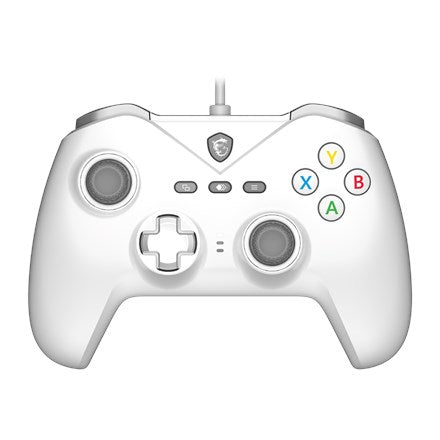 MSI FORCE GC200 WHITE Gaming Controller - USB Gamepad for Android and PC