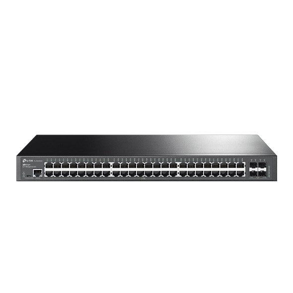 TP-Link JetStream TL-SG3452X przełącznik sieciowy Zarządzany L2+ Gigabit Ethernet (10/100/1000) 1U Czarny