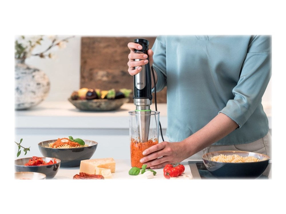 Braun MQ 7025X 0.6 l Immersion Blender Black - Stainless Steel 1000 W (MQ7025X)
