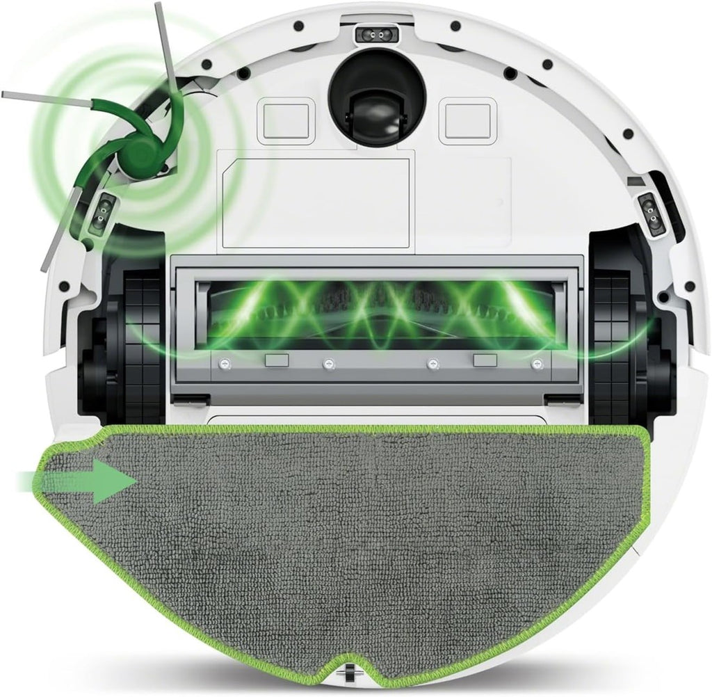IROBOT Roomba 115 Combo Robot Vacuum 15000 Pa Suction 2600 mAh Rechargeable
