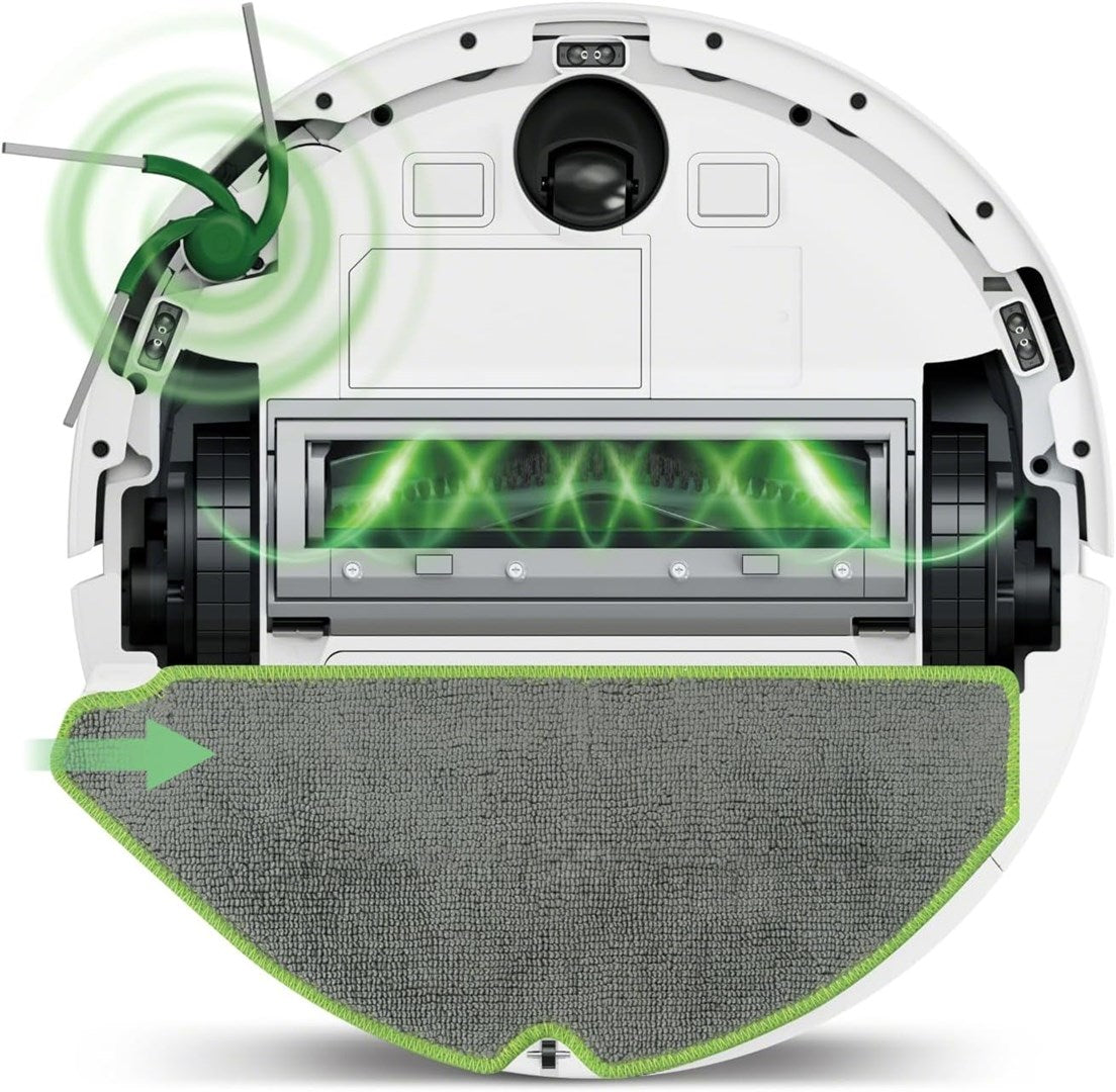IROBOT Roomba 115 Combo Robot Vacuum 15000 Pa Suction 2600 mAh Rechargeable
